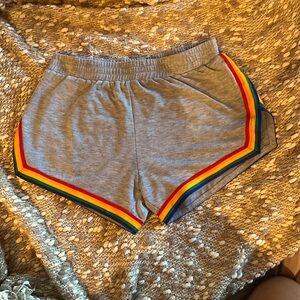 Camp Collection Rainbow Short Shorts Size S
